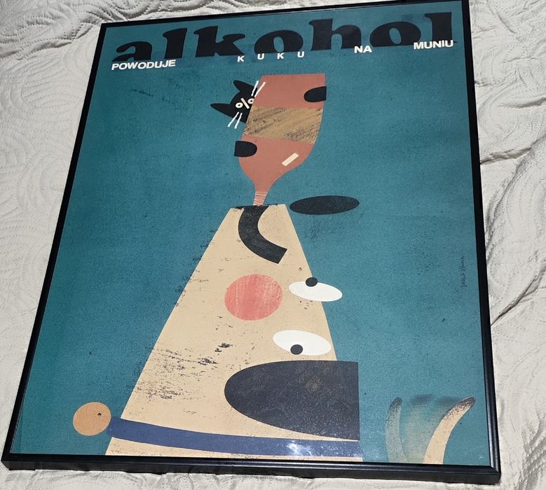 Plakat szpeje z ramką