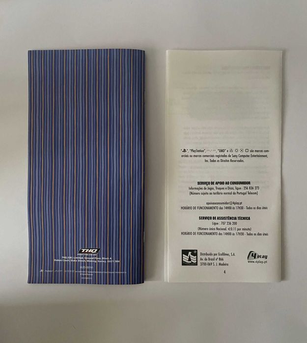 Ratatui PSP | Caixa e Manual | PAL