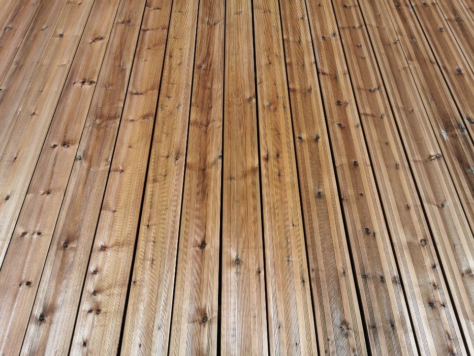 Deski Taras impregnowany NTR brąz ryfl ze Szwecji 28x145