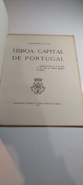 Lisboa Capital de Portugal - A. Celestino da Costa (1942)