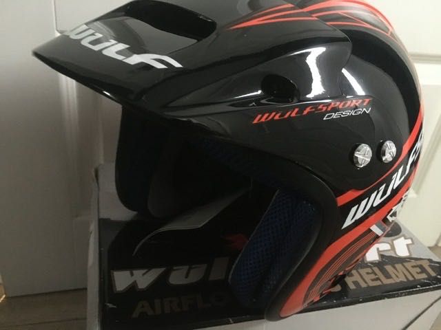 Kask Wulf na hulajnoge rower , sporty wyczynowe