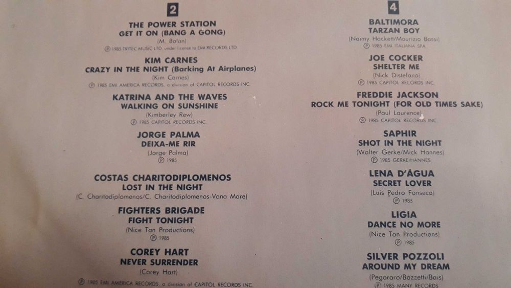 Vários Artistas - Jackpot 85 - 2 LP vinil - portes incluídos