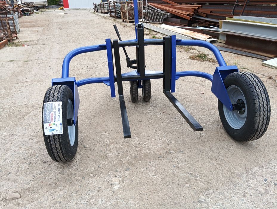 Wózek brukarski budowlany