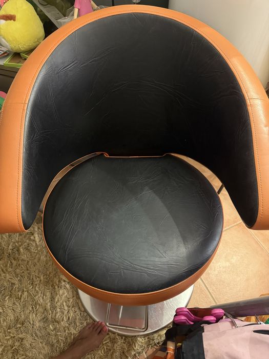 Cadeira cabeleireiro hidraulica