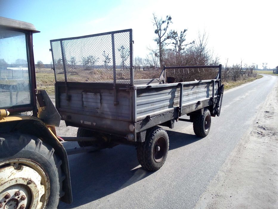 Rozrzutnik Obornika dwu osiowy orginał na poduszkach