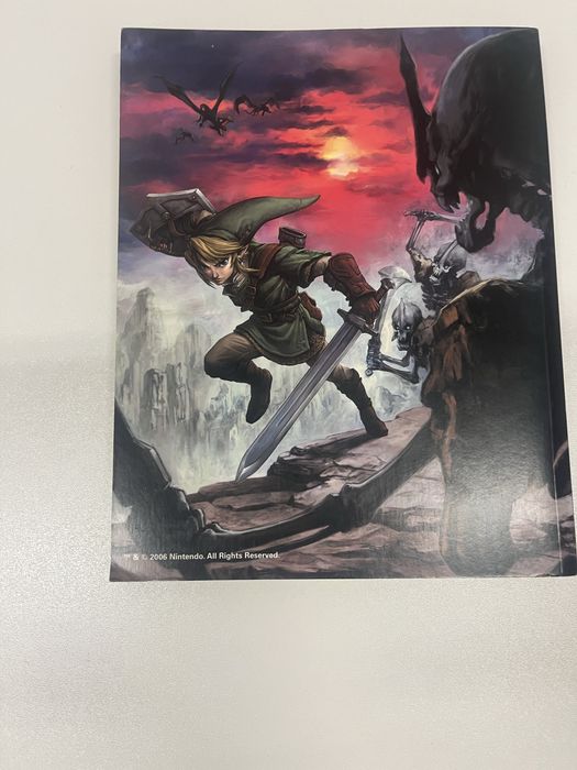 The Legend of Zelda Twilight Princess Gamecube Version Guidebook