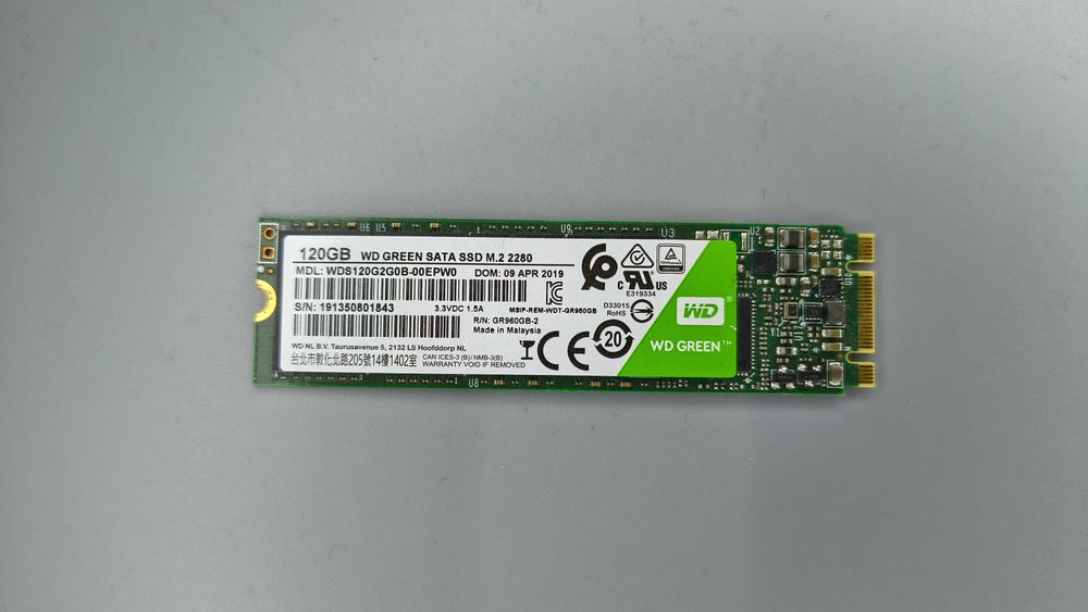 Dysk SSD M.2 Western Digital WDS120G2G0B 120GB