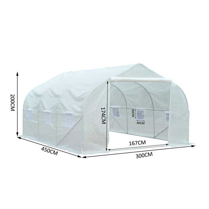 Estufa para Horta ou Jardim  450x300x200cm