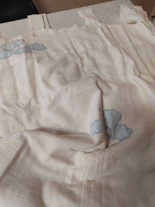 Cortinados e almofadas quarto Criança