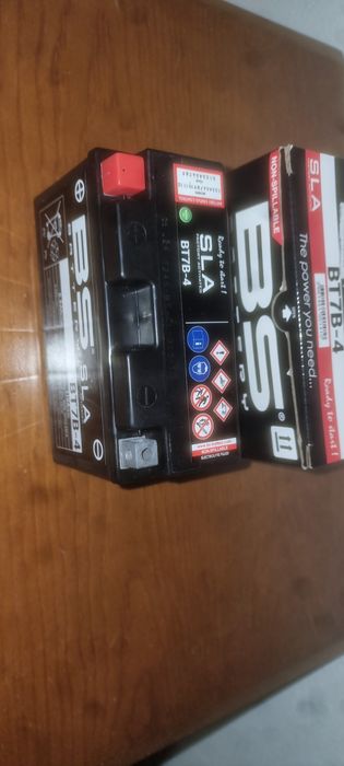 Bataria para moto4 nova