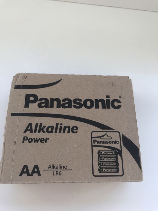 Pacote de 48 pilhas alcalinas AA novo e selado