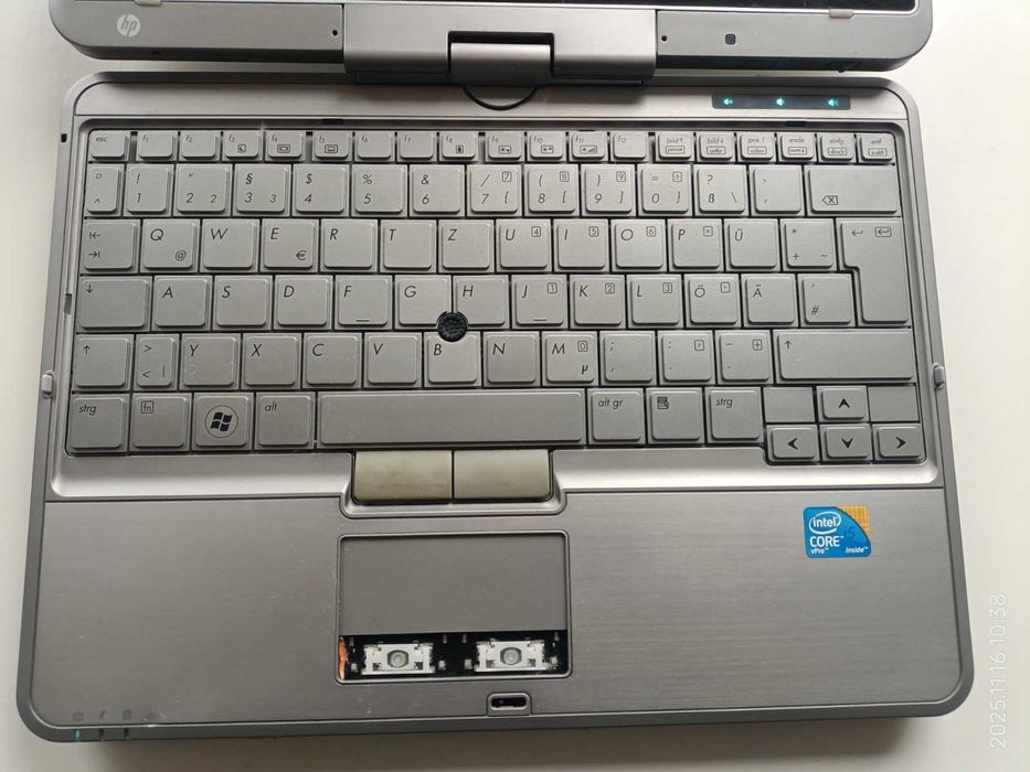 HP elitebook 2740p Touch/Core i5/RAM 4/SSD 60/IntelHD  битый тачскрин