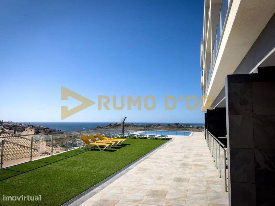 Albufeira, Cerro da Águia T1 com Piscina, garagem e vista marina e mar