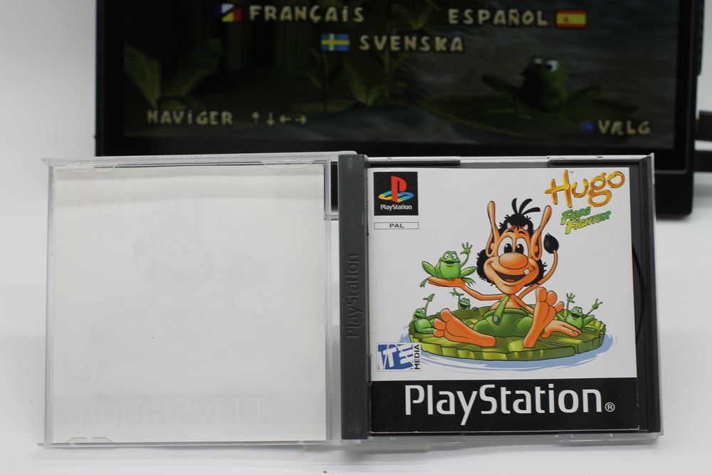 Gra Hugo: Frog Fighter PS1 – Komplet