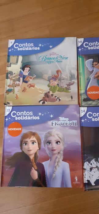 Coleção de livros Disney
