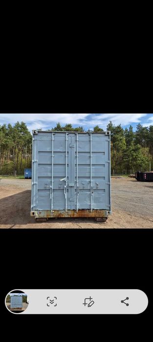 Kontener hakowy kryty