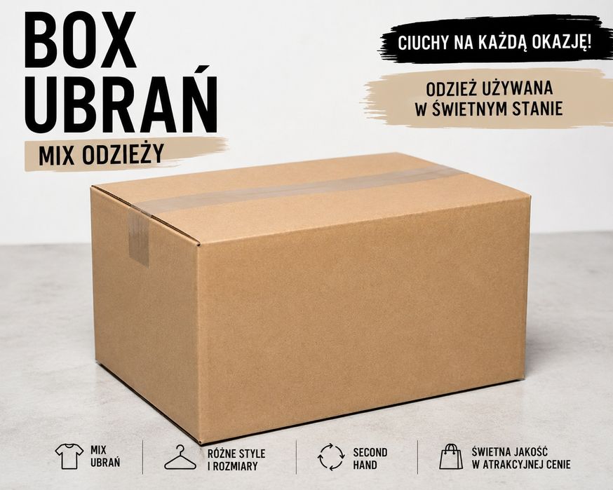 MIX UBRAŃ/PAKA UBRAŃ/Do dalszej odsprzedaży
