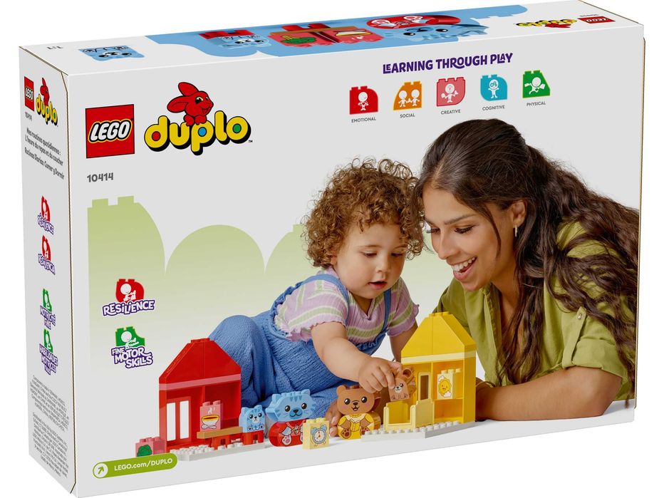 Lego Duplo 10414 Codzienne Czynności Jedzenie I Spanie Klocki *NOWE*