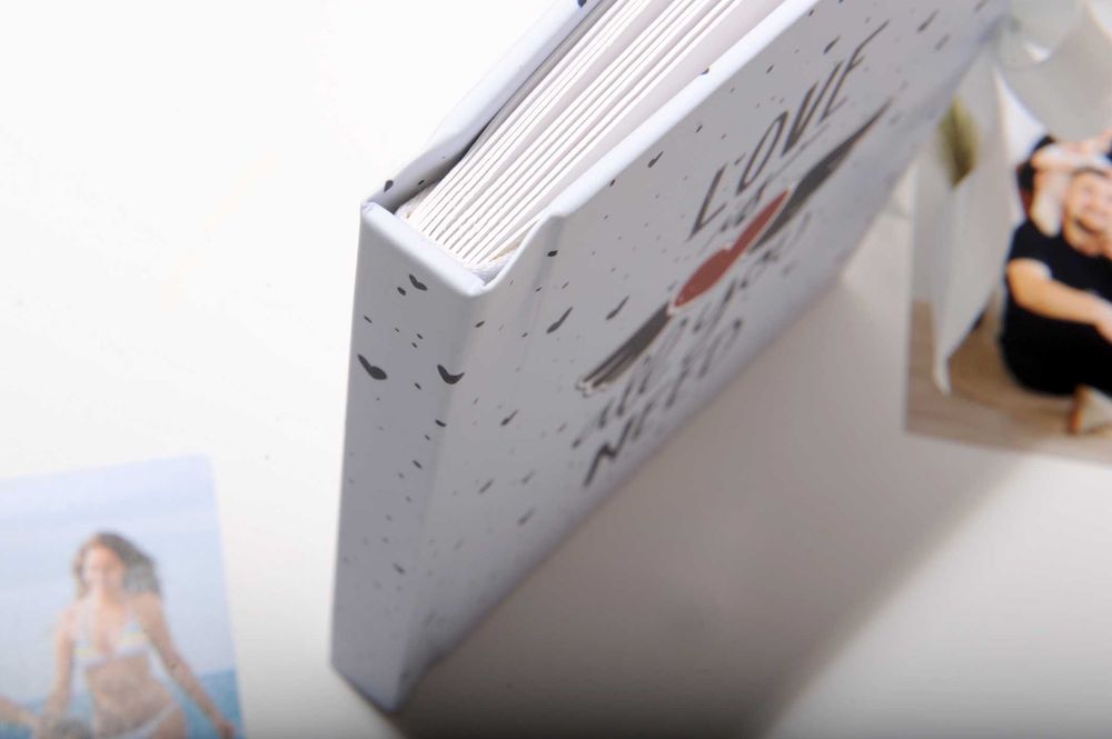 álbum de fotos livro namorados love is all you need