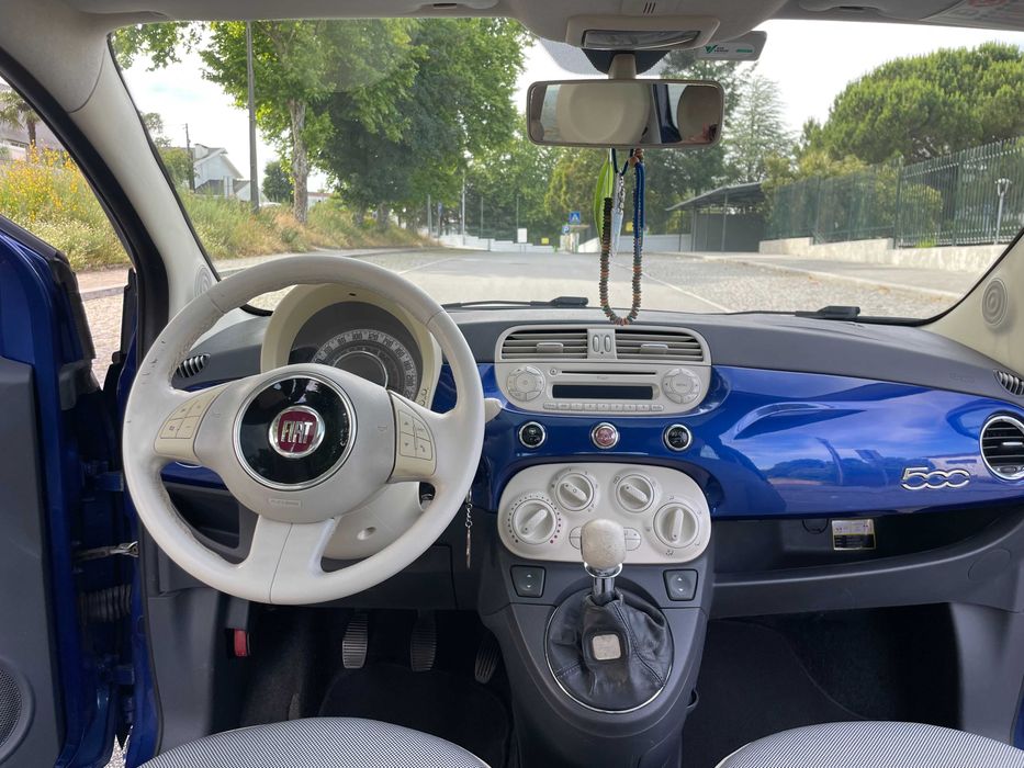 Fiat 500 1.2 Lounge 124mil Km's NACIONAL