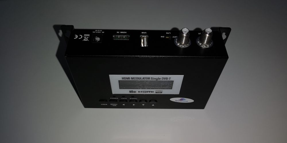 hdmi modulator single dvb-t anadol