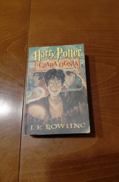 Pierwsze polskie wydanie HARRY POTTER I CZARA OGNIA