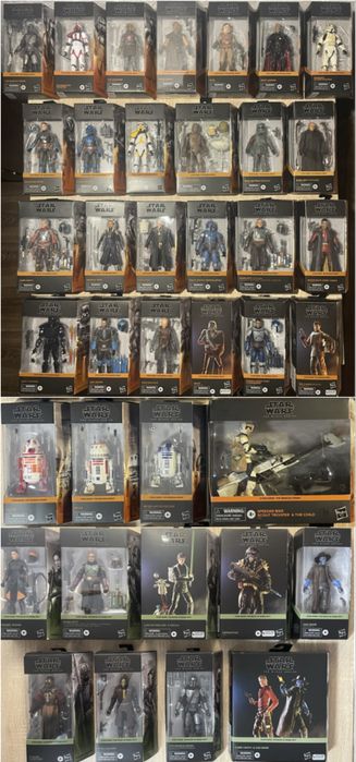Колекційні Фігурки Star Wars The Black Series - Зоряні Війни Чорна Серія екшн фігурки