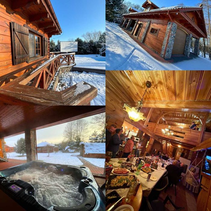 Rezydencja Podlasie | Jacuzzi Sauna Willa Noclegi, ferie zimowe, 16 os