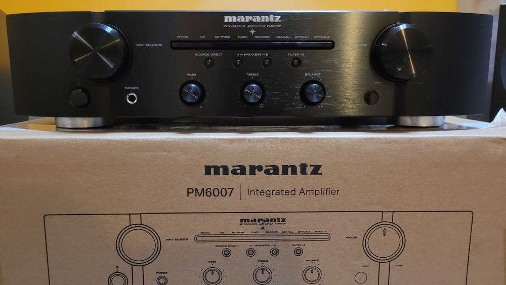 НОВИЙ Marantz PM6007 двоканальний інтегральний стереопідсилювач