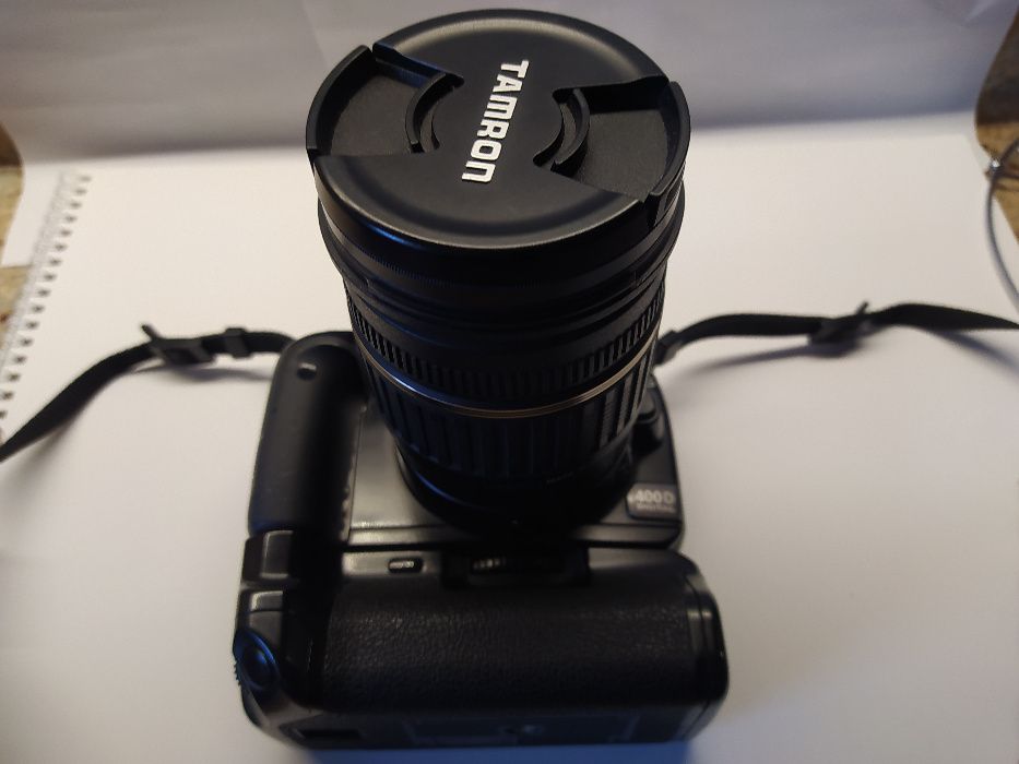 Zestaw Canon 400d + Sigma 18-125mm f3.5-5.6 + dodatki