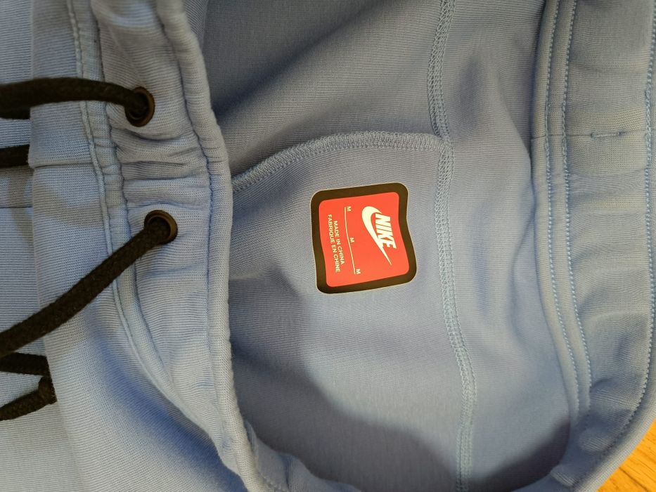 Nike Tech Damski Niebieski Jasnoniebieski Spodnie M