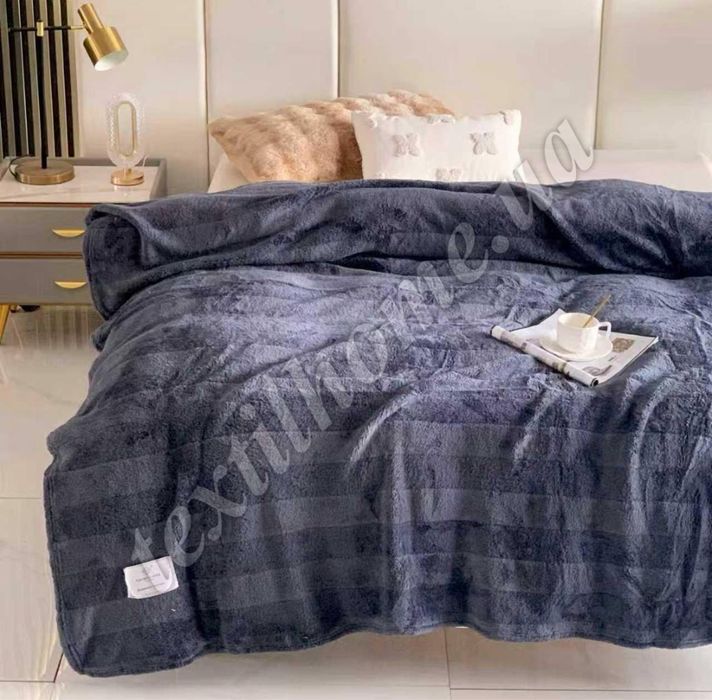 Плед покривало Велюр євро розмір Подарункове