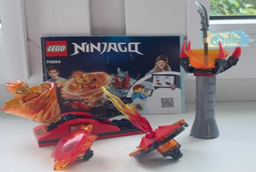 Lego Ninjago część zestawu 70684 Kai - Potęga Spinjitzu Slam