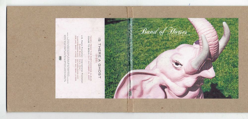 CD Band Of Horses - Is There A Ghost singiel unikat!