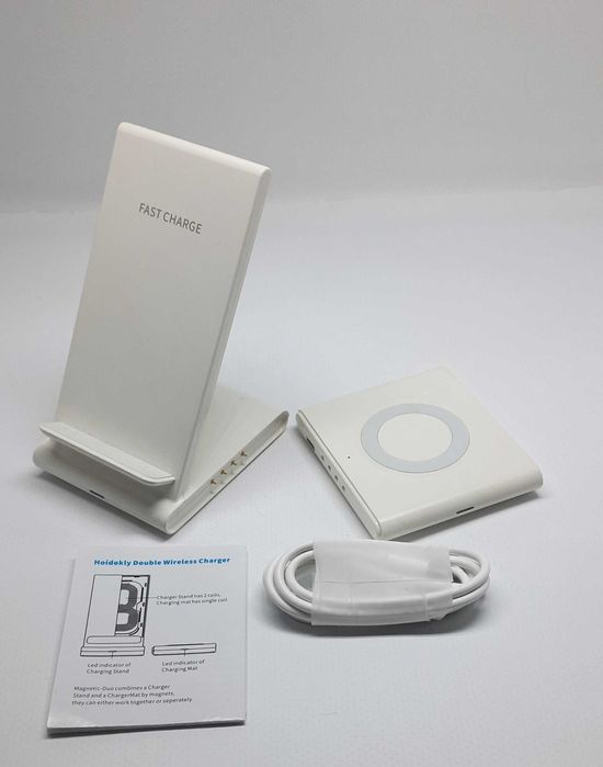 Бездротовий зарядний пристрій Hoidokly 2 в 1