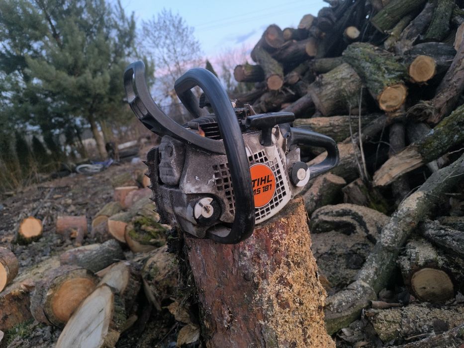 Stihl ms 181  pozostałości