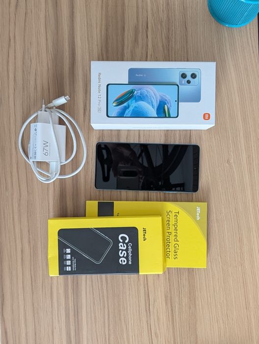 Xiaomi Redmi Note 12 Pro 5G 8/256 GB Sky Blue + nowe etui i szkło hartowane