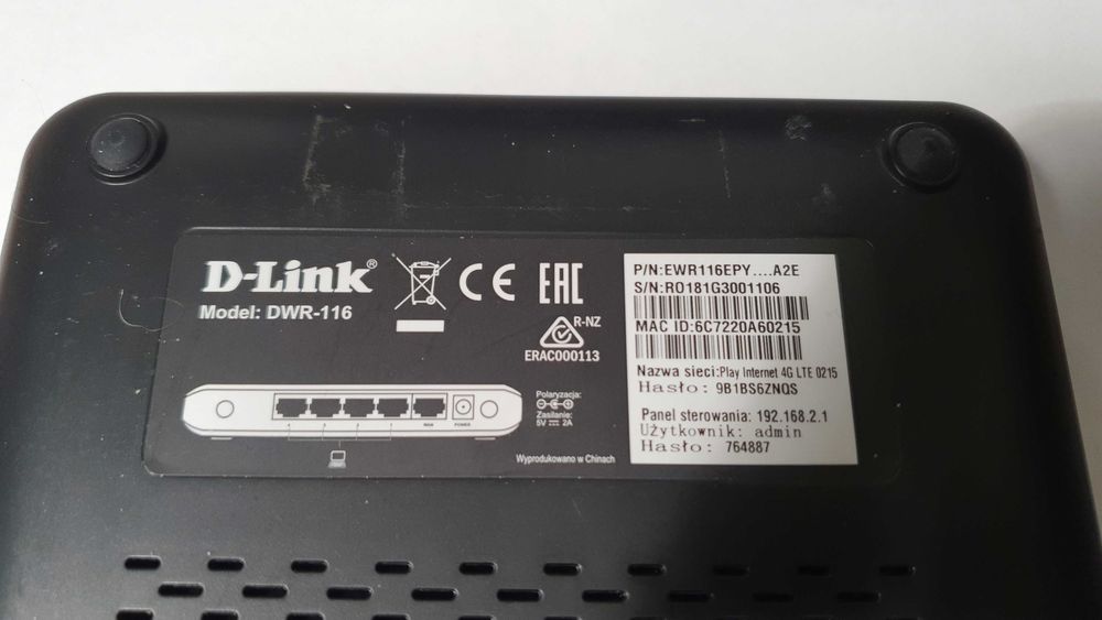 Router WiFi/GSM TP-Link DWR-116