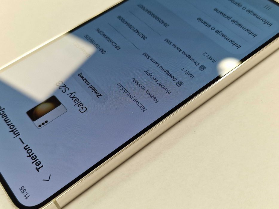 Samsung Galaxy S23 Dual SIM/ 8GB/ 256GB/ Grade A-/ Cream + ładowarka/ Gwarancja