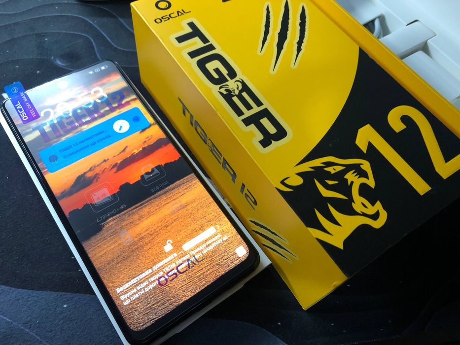 ‼️ Новий оригінал Blackview Oscal Tiger 12  16/128GB Dark blue ‼️