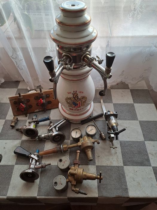 Nalewak do piwa kolumna ceramiczna