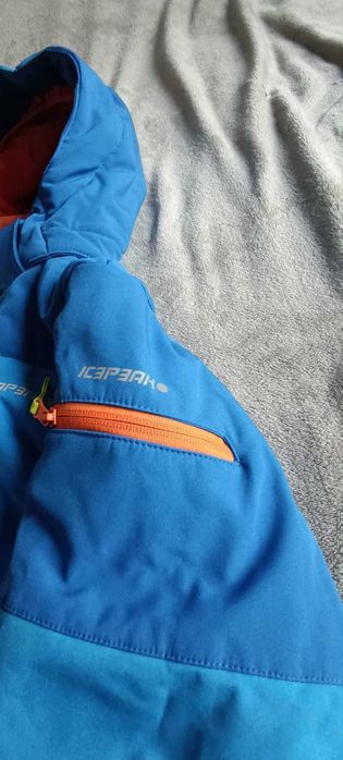 Kurtka narciarska ICEPEAK 152 niebieska
