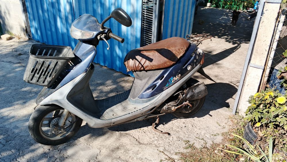 Хонда Діо на ходу