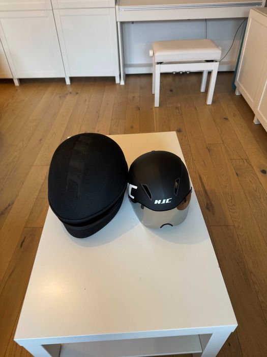 HJC Kask rowerowy triathlonowy ADWATT 1.5 czarny rozm L FV 23%