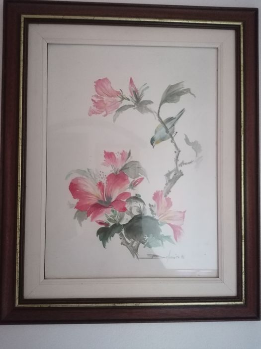 Quadro gravura de autor