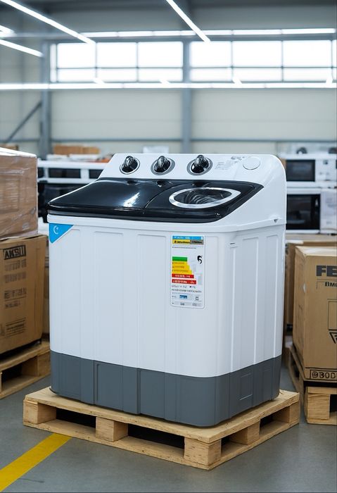 Стиральная машина полуавтомат пральна машина напівавтомат 6кг Grunhelm