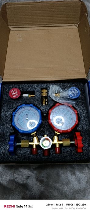 Manómetros para AC auto