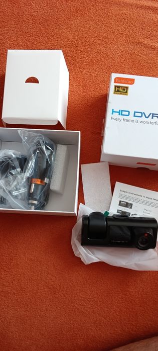 Rejestrator jazdy,kamera HD, night vision,loop recording,nowy. Komplet