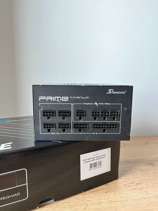 Блок живлення Seasonic Prime Titanium 650W (SSR-650TD) - 3734