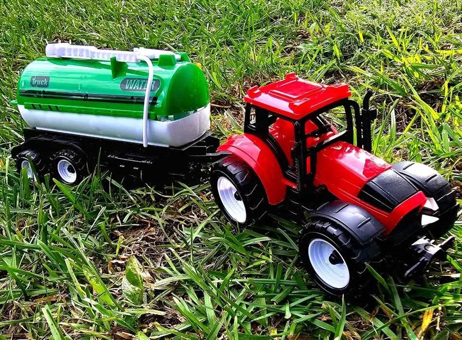Ekstra Traktor z beczką dla dzieci nowy zabawki dla dzieci